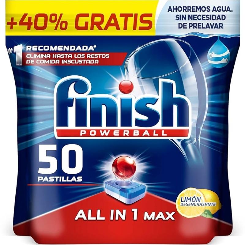 DETERGENTE FINISH CALGONIT PASTILLAS