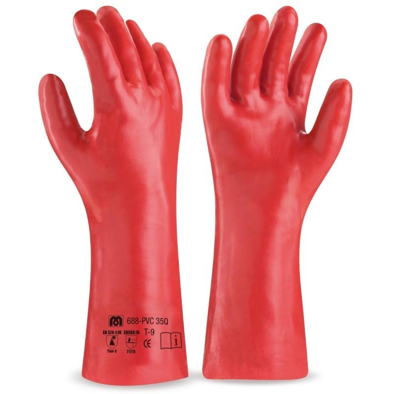 GUANTES PVC IMPSA PLUMA T-8