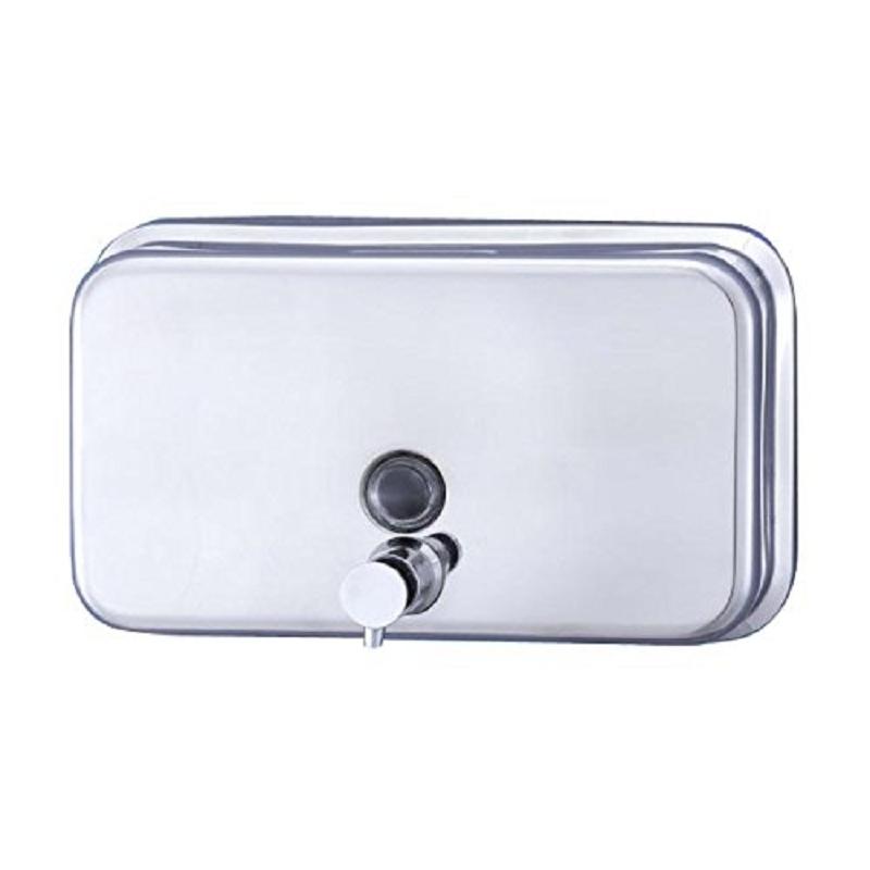 DOSIFICADOR JABON HORIZONTAL ACERO INOX (SATINADO)