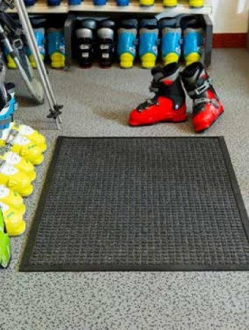 ALFOMBRA WATER NEGRO 85X120
