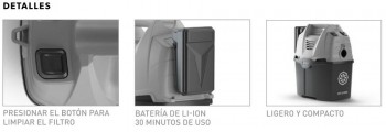 ASPIRADOR BATERIA ISY Li-ON