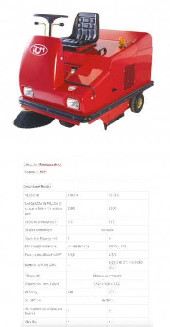 BARREDORA KROSS RCM H703H (OCASION)