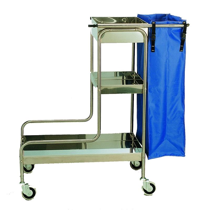 CARRO FACIL LIMP. ACERO INOX