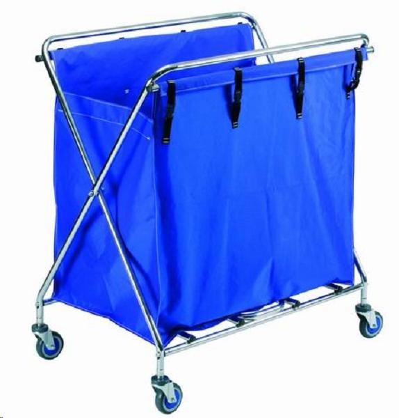 CARRO SUPER GOLIAT ACERO INOX (CON LONA AZUL) 378 L.