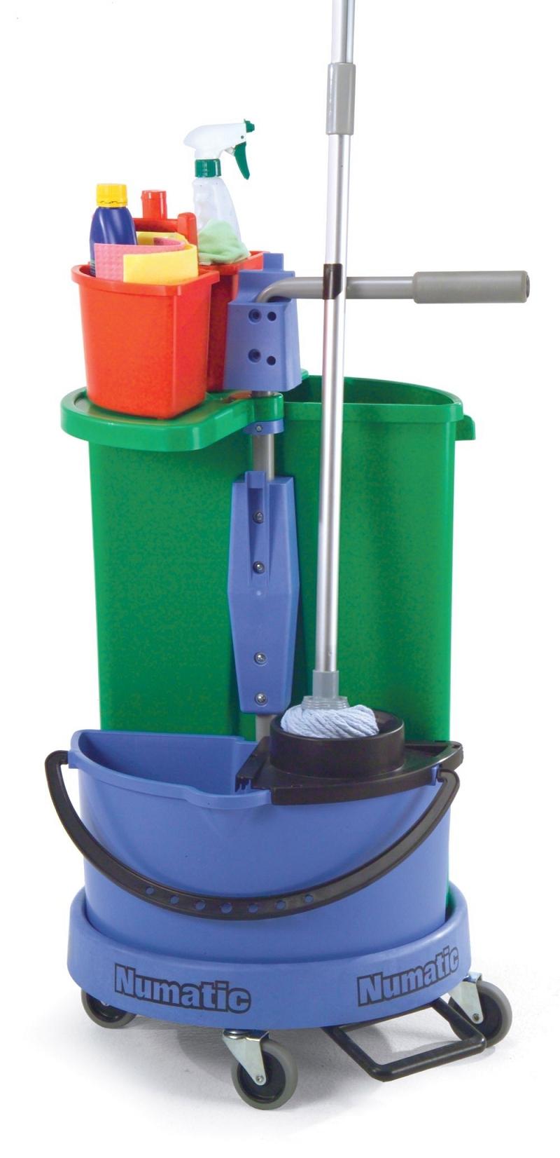 CARRO REDONDO CON ESCURRIDOR NUMATIC VERSACARE NC1