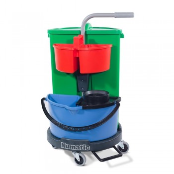 CARRO REDONDO CON ESCURRIDOR NUMATIC VERSACARE NC1