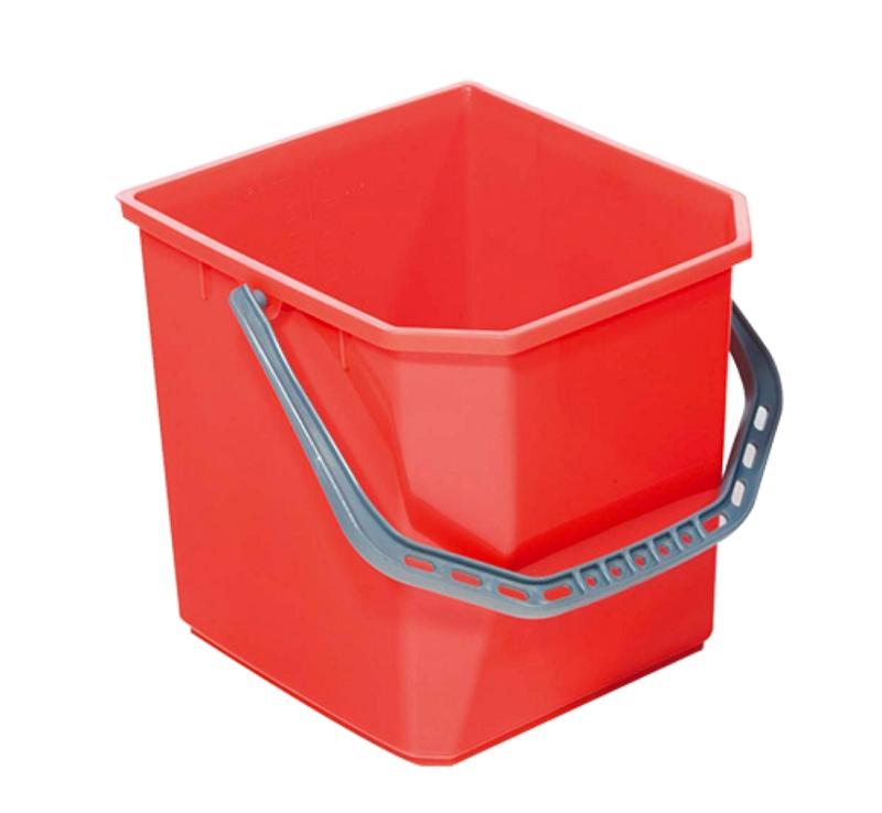 CUBO 25L. CARRO DOBLE SENO (AZUL / ROJO)
