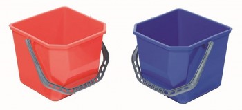 CUBO 25L. CARRO DOBLE SENO (AZUL / ROJO)