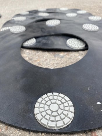 DIAMANT FLEX G400 (Disco 17" + 8 Satélites - plaquetas diamante)