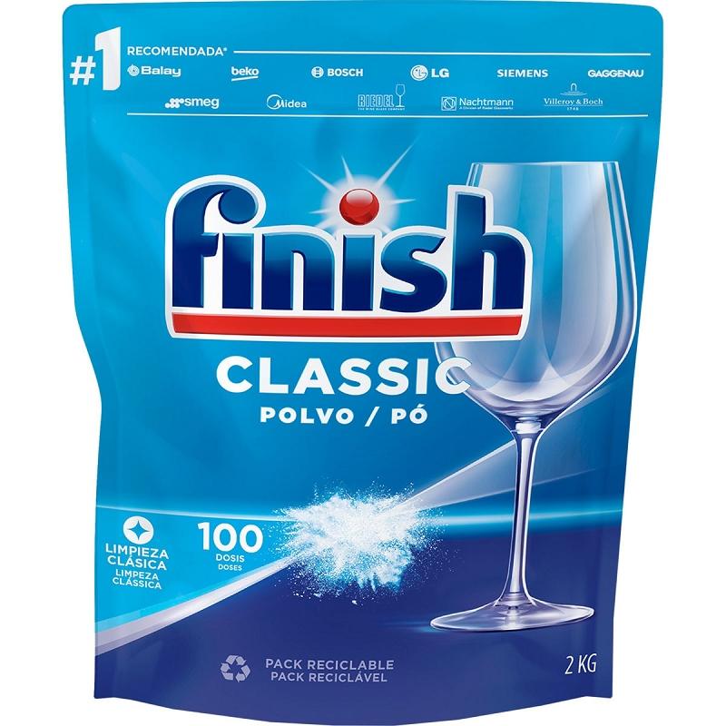DETERGENTE POLVO FINISH CALGONIT 2 KG.