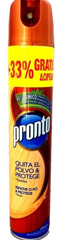 PRONTO LIMPIA MUEBLES 520cc