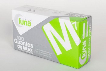 GUANTES LATEX (CON POLVO)