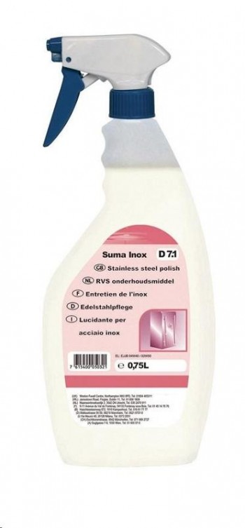 LIMPIADOR ACERO SUMA INOX D7 (0.75L)