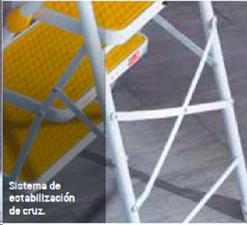 ESCALERA SCALITA 4 PELDAÑOS SUPER