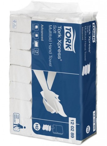 CAJA TOALLA TORK XPRESS ENTREDOBLADA SUAVE