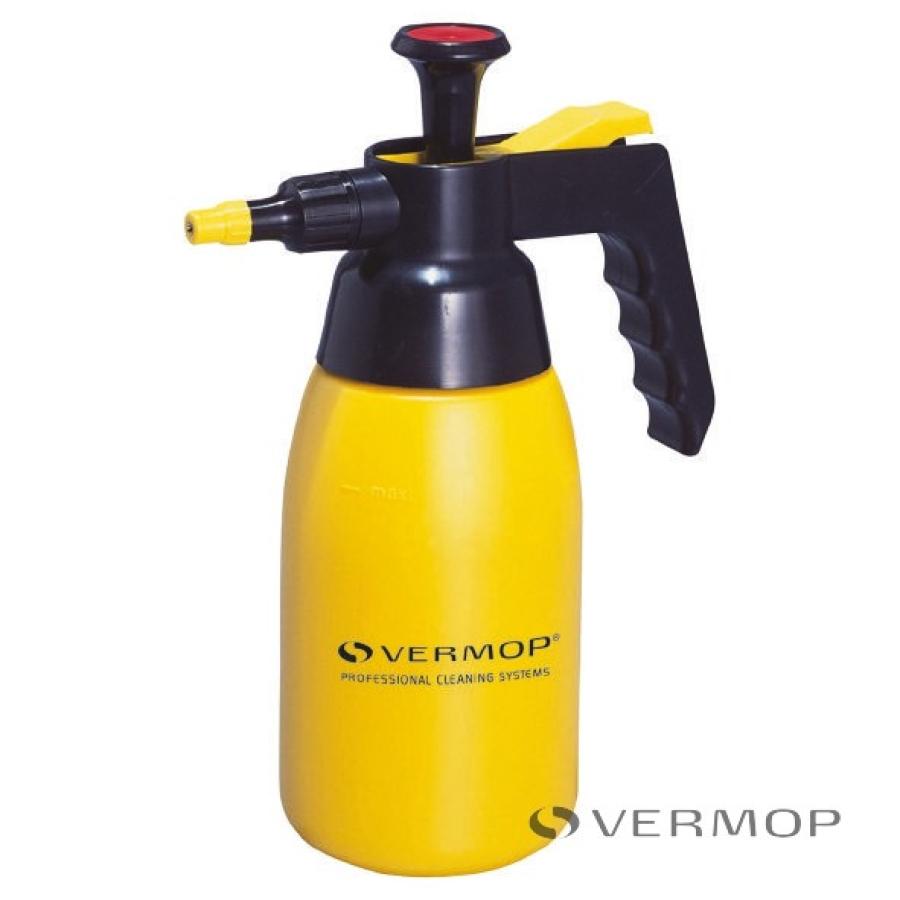 BOTELLA SPRAY 1L. SISTEMA BOMBA AMARILLA VERMOP