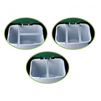 PAPELERA SELECTIVA PEDALBIN 50Lts. (COLORES)