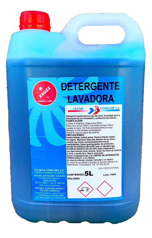 DETERGENTE KROSS LÍQUIDO LAVADORA 5L