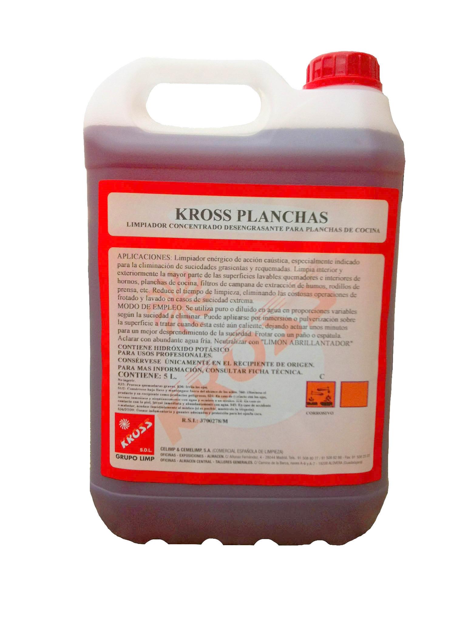 LIMPIA PLANCHAS KROSS (5L.)