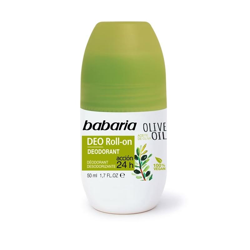DESODORANTE ROLLON BABARIA 50ML (ACEITE OLIVA)