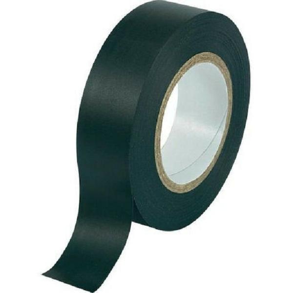 CINTA AISLANTE PVC NEGRA 19mmX20M
