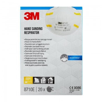 MASCARILLA 3M (FFP1) CELULOSA POLVO 3M-8710