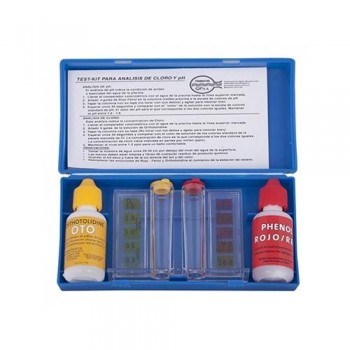 KIT COMPROBADOR PH y CLORO