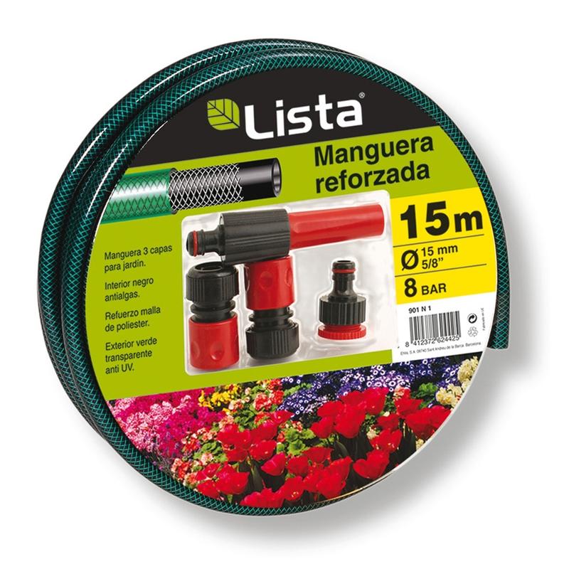 KIT MANGUERA AGUA 15X15 LISTA