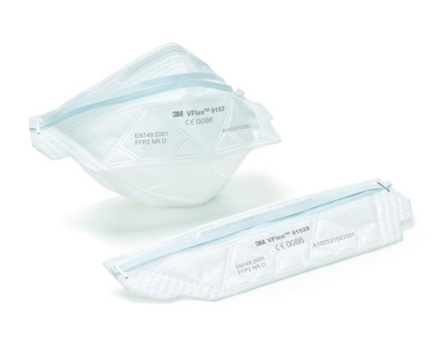 MASCARILLA 3M VFLEX (FFP2) PLEGADA SIN VALVULA