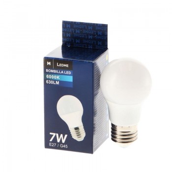 BOMBILLA LED E27 G45 7W