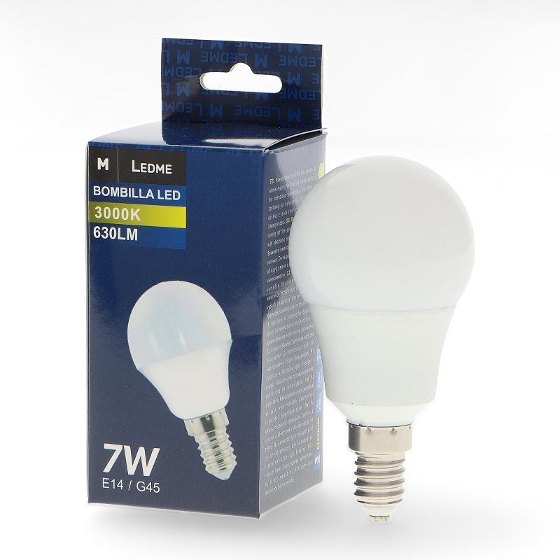 BOMBILLA LED E14 G45 7W