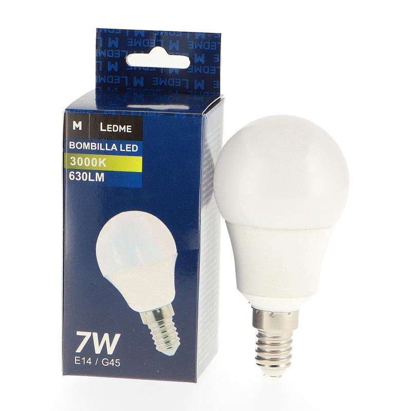 BOMBILLA LED E14 G60 7W