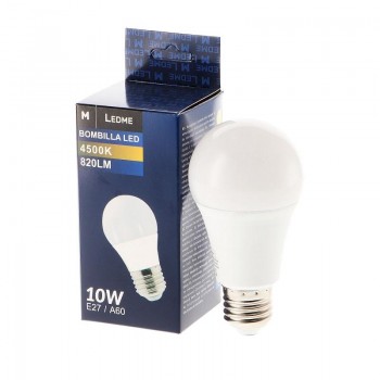BOMBILLA LED E27 A60 10W