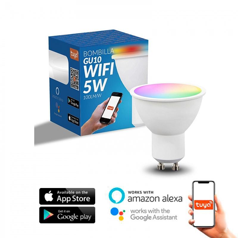 BOMBILLA LED SMARTHOME GU10 5W (Rgb+Ccy)