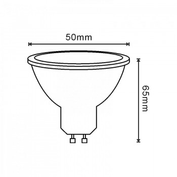 BOMBILLA LED SMARTHOME GU10 5W (Rgb+Ccy)