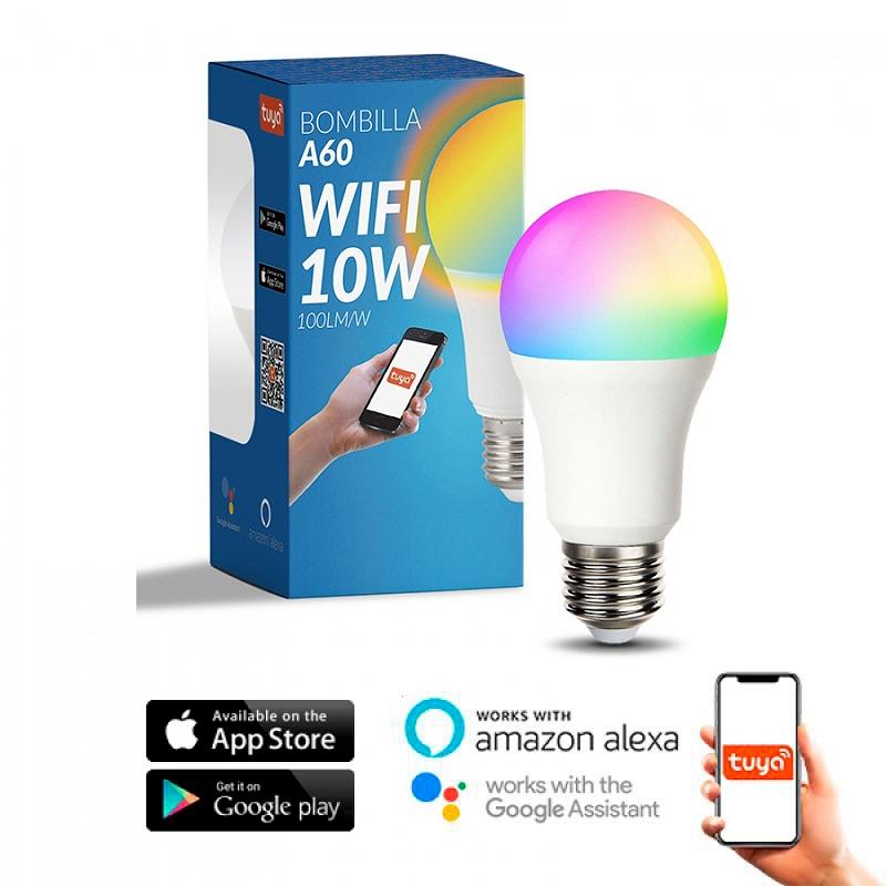 BOMBILLA LED SMARTHOME E27 A60 10W (Rgb+Ccy)