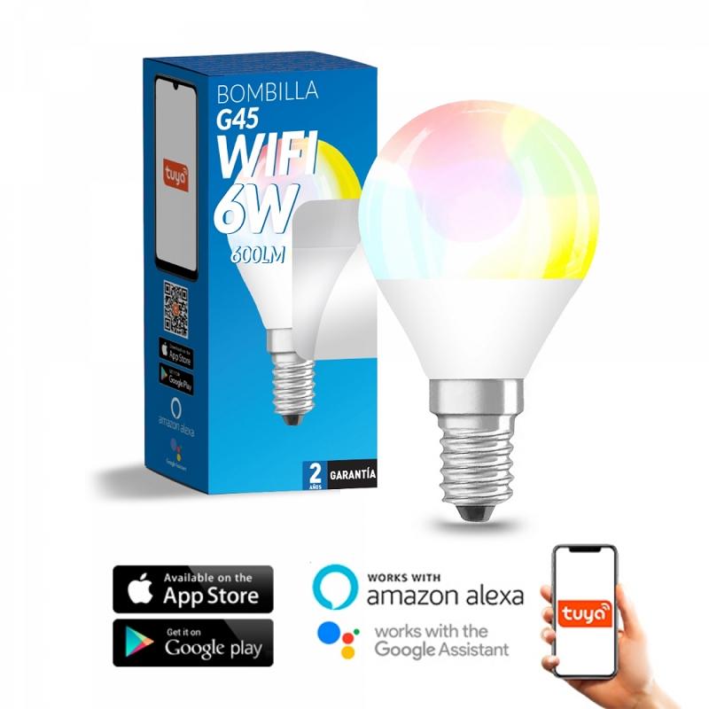 BOMBILLA LED SMARTHOME G45 6W (Rgb+Ccy)