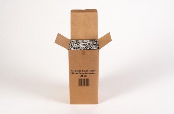 CAÑITA - PAJITA PAPEL NEGRA STANDARD (200x6mm) 250u.