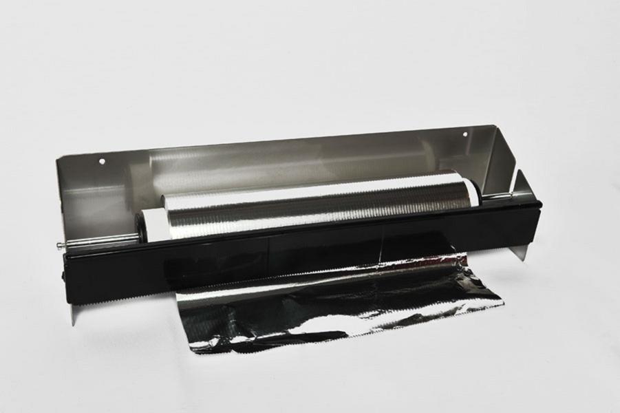 DISPENSADOR ALUMINIO ALIMENTARIO 40 CTM ACERO INOX (SIN TAPA)