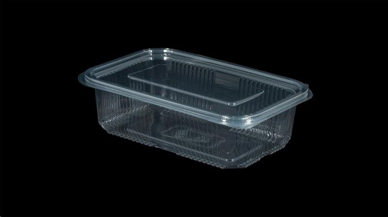ENVASE TAPA BISAGRA 750cc (100U) PET