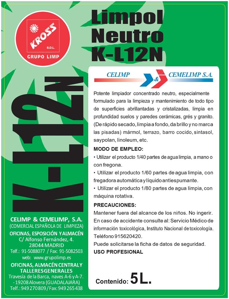 ETIQUETAS KL-12
