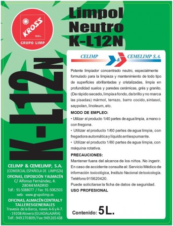 ETIQUETAS KL-12