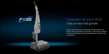 FREGADORA FLOORWASH FB35 GRIS GRAFITO (BATERIA LITIO)