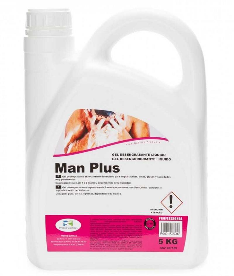 GEL DESENGRASANTE MANOS MAN PLUS (5L)