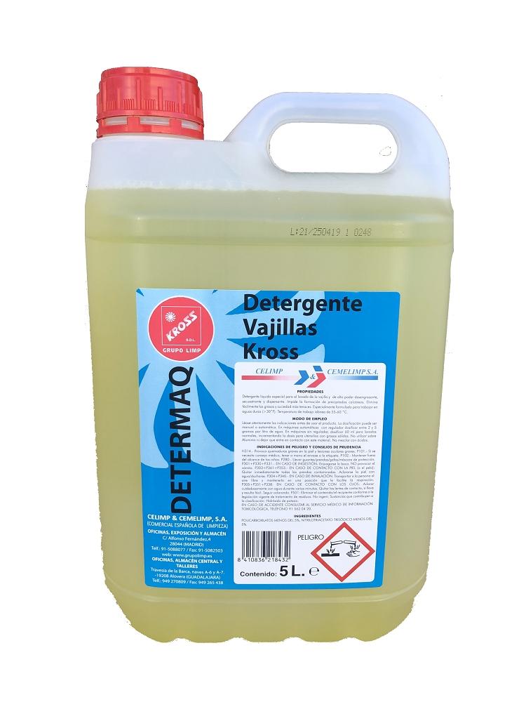 DETERGENTE VAJILLAS MAQUINA KROSS DETERMAQ 5L