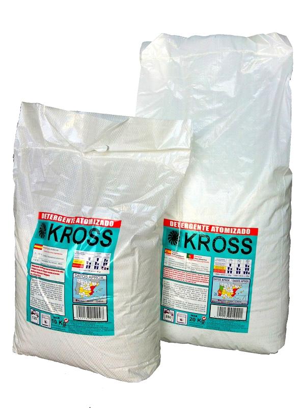 DETERGENTE POLVO PROFESIONAL KROSS 10 KG.
