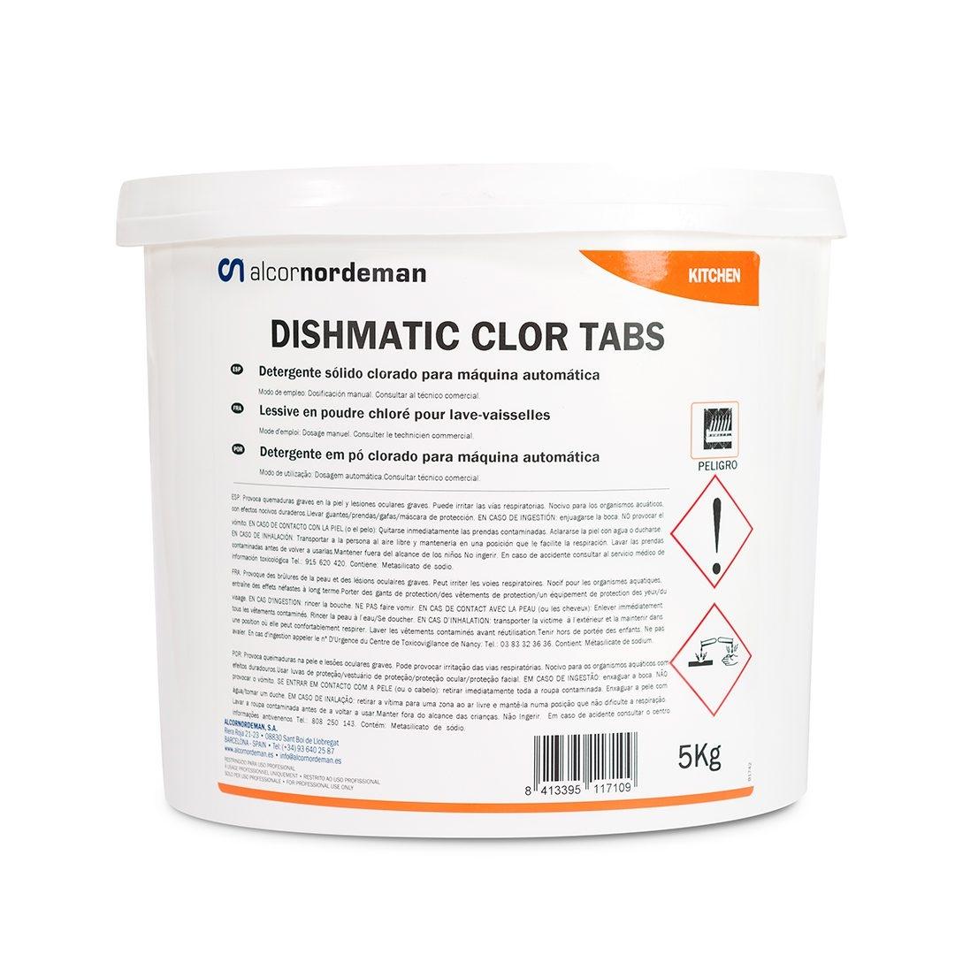 CUBO DETERGENTE CLORADO PASTILLA  LAVAVAJILLAS 25Gr. (200 ud)