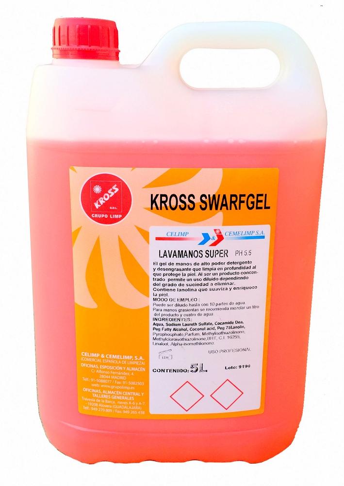 KROSS SWARFGEL 5L. (DESENGRASANTE MANOS)