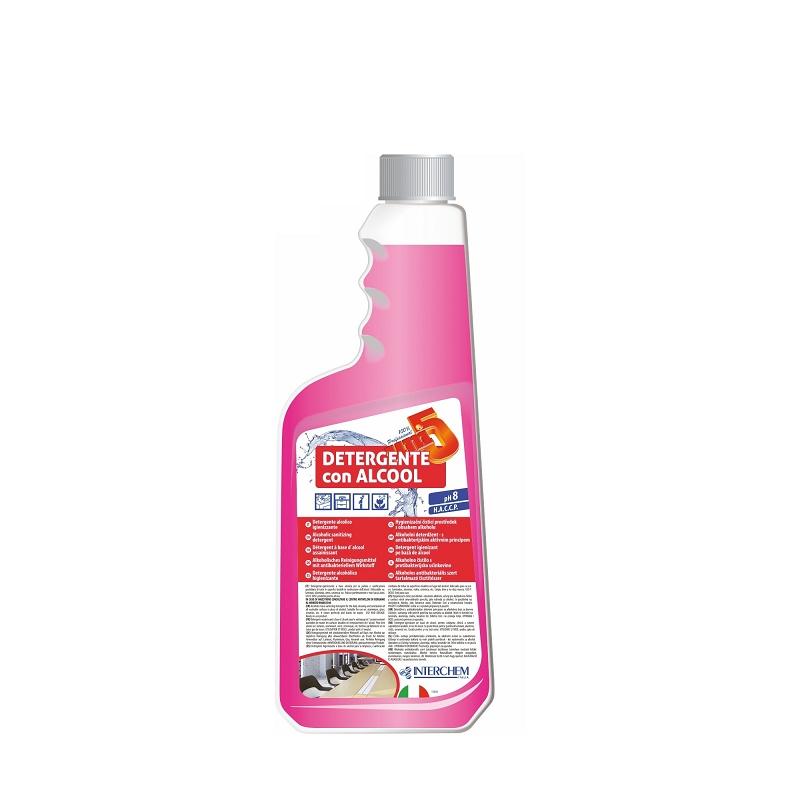 DETERGENTE HIGIENIZANTE CON ALCOHOL UNI5 (0,75L)