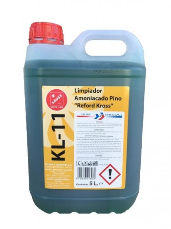 LIMPIADOR JABONOSO REFORD KROSS AMONIACO-PINO KL-11 (5 L.)
